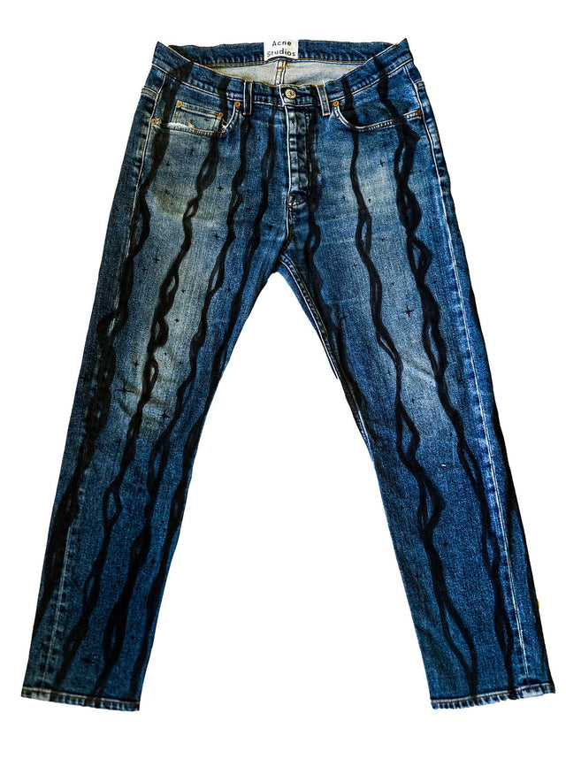 Flowstate Painted Acne Studios Jeans