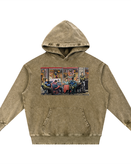 satriales,hoodie,distressed
