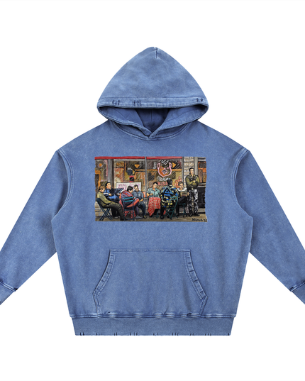 satriales,hoodie,distressed