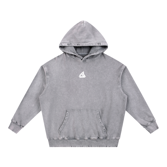 Girl A Gun Snow Wash Hoodie