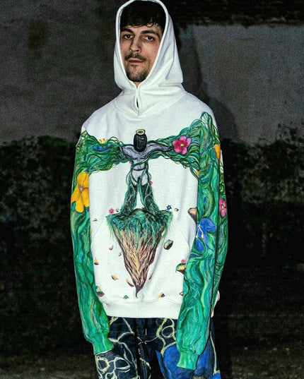 Nurture Painted Hoodie
