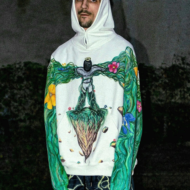 Nurture Painted Hoodie