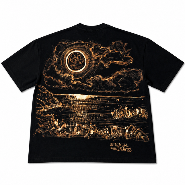 Moonlight Sonata Bleached Tee