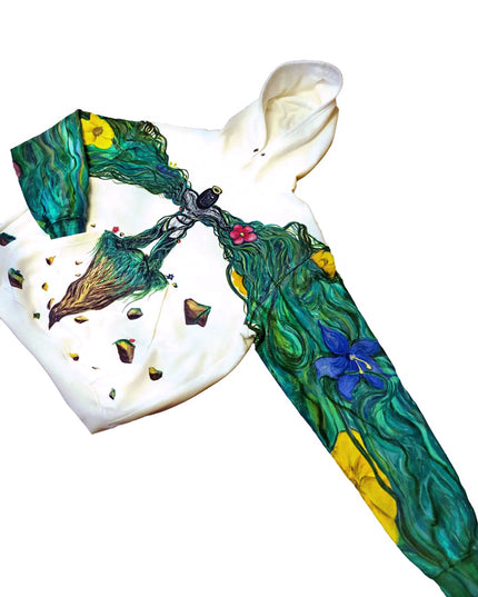 Nurture Painted Hoodie