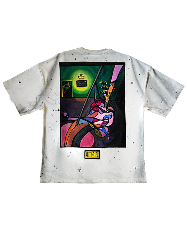 Retro-A Painted Tee