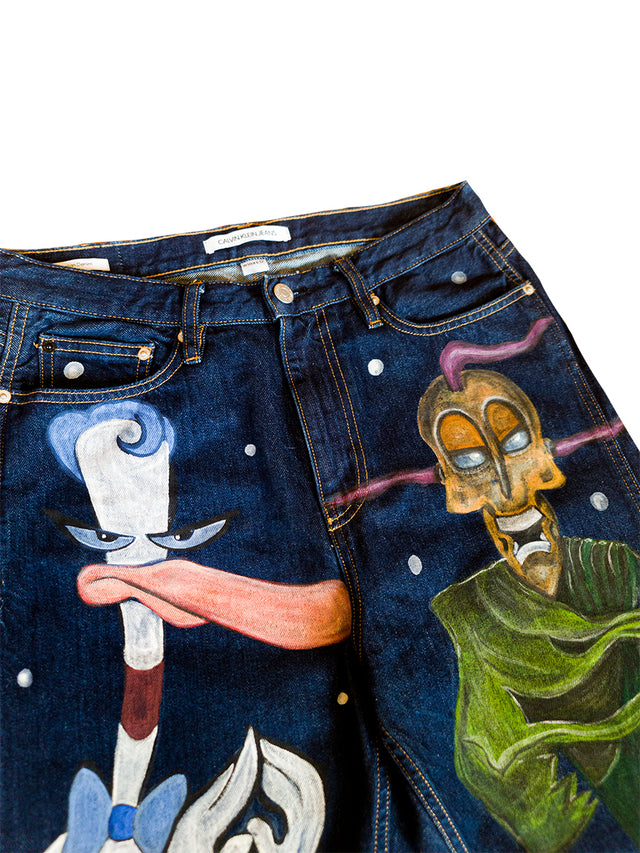 Villainous Painted Jeans