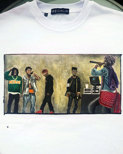 XXL 2016 freshman cypher white tee