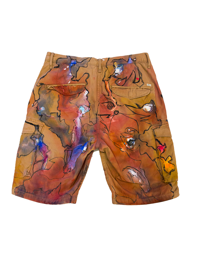 Paradyes Painted Shorts 1-of-1